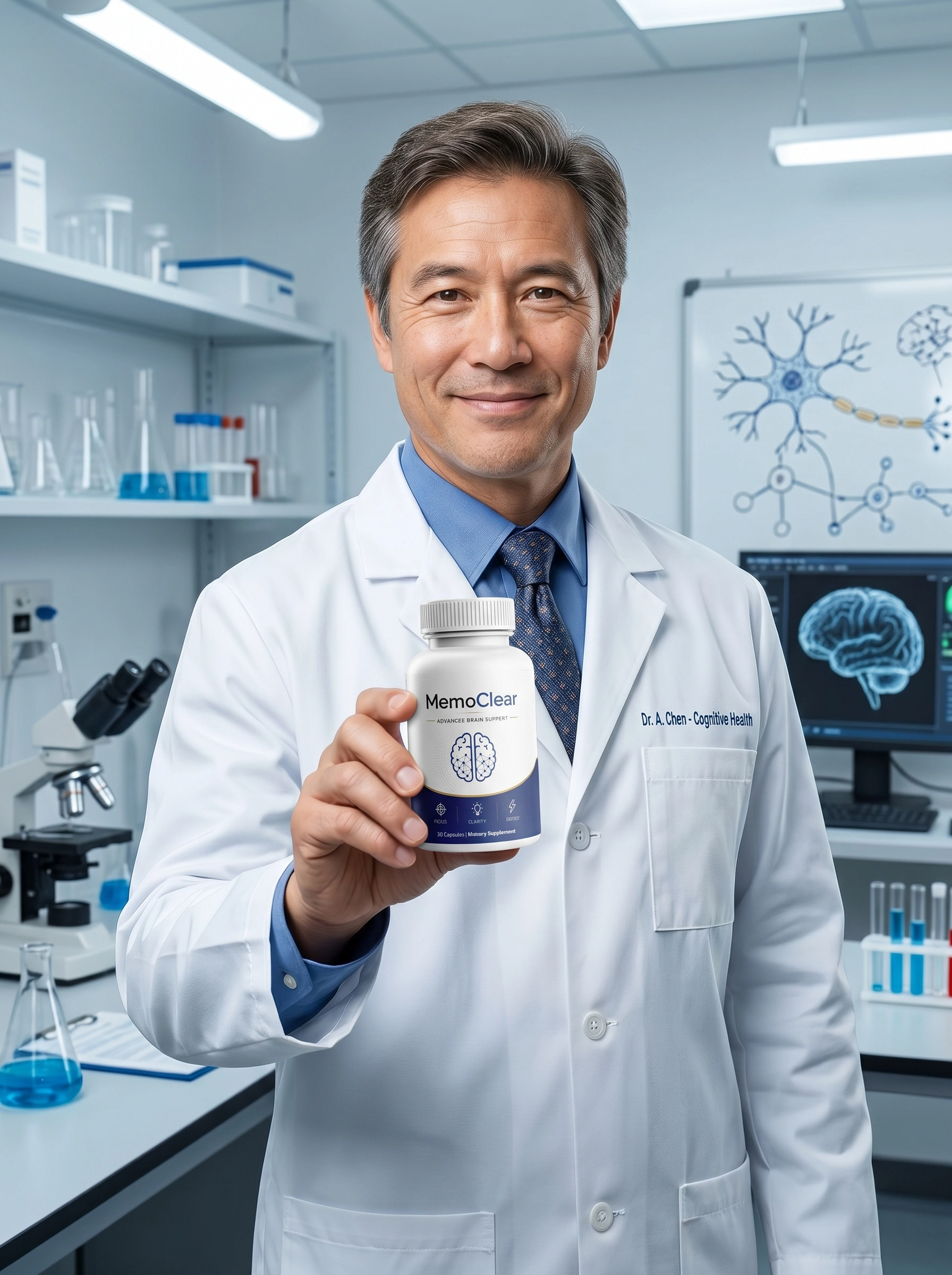Brain health research expert behind the MemoClear neuroactive formula